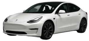 EV & Hybrid Repair In Sterling, VA At Honest Tom Care. A white Tesla Model 3.