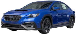 Asian Vehicle Repair In Sterling, VA At Honest Tom Care. A blue Subaru WRX hatchback.