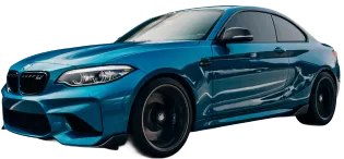 European Vehicle Repair In Sterling, VA At Honest Tom Care, A blue BMW M2 sports coupe.